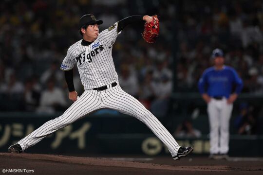 10月16日(木) 対DeNA戦
先発・才木は初回を三者凡退に抑える上々の立ち上がり
