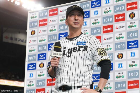 10月17日(金) 対DeNA戦
ファンに向けて日本シリーズへの意気込みを語る藤川監督

