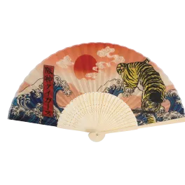 浮世絵風扇子