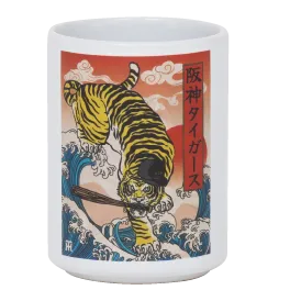 浮世絵風湯呑